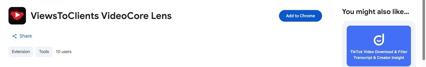 Add Lens from the Chrome Web Store