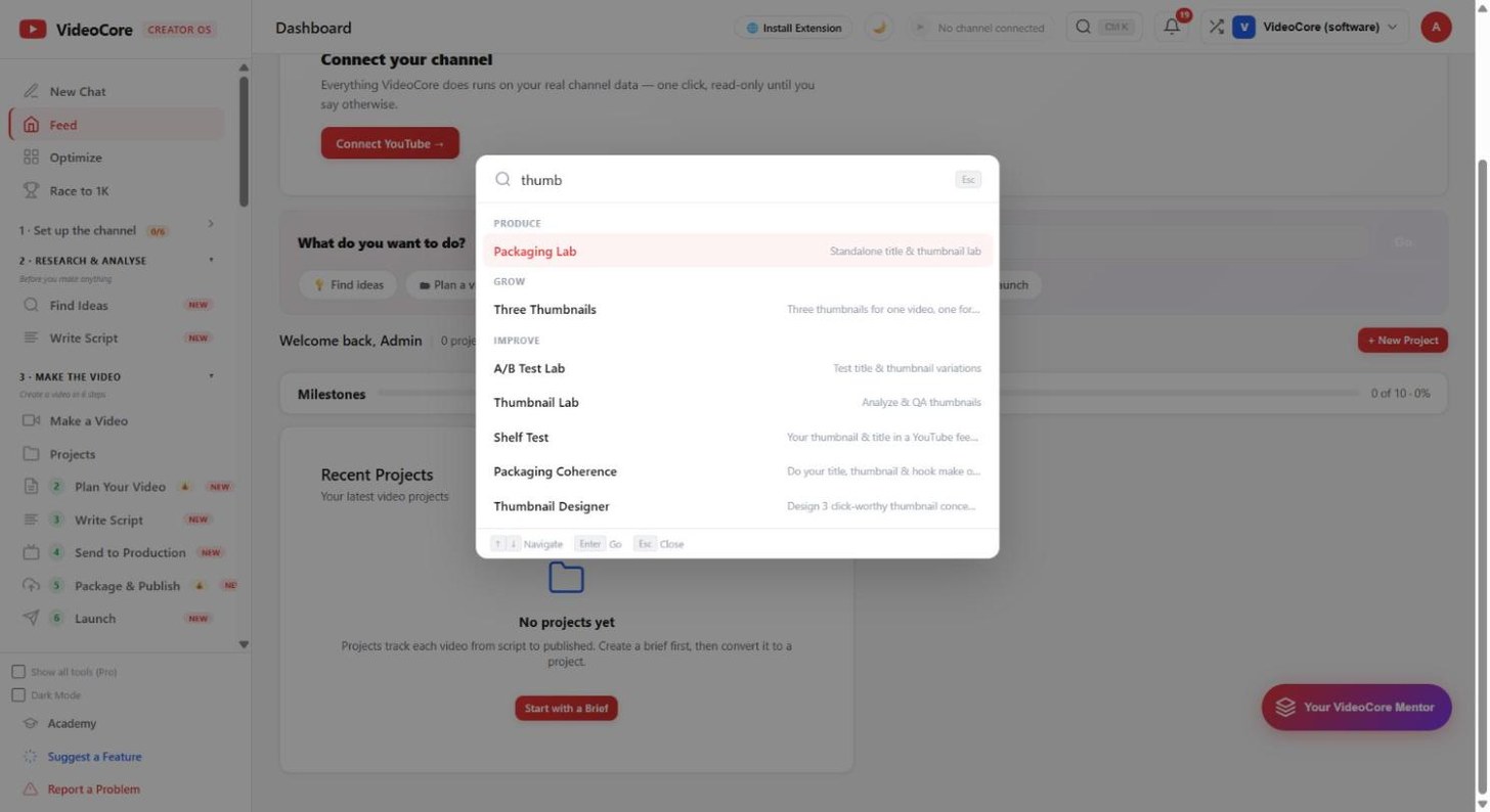 Ctrl K